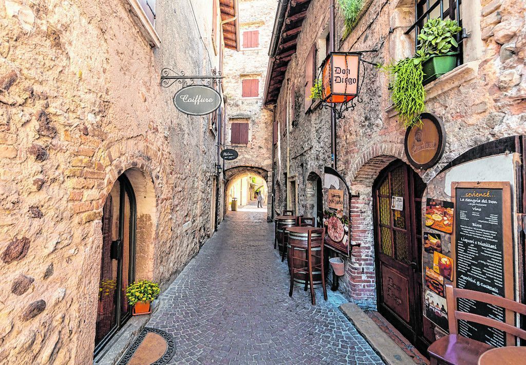 Die Altstadt von Torri del Benaco