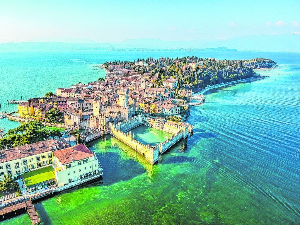 Sonnenuntergänge in Sirmione