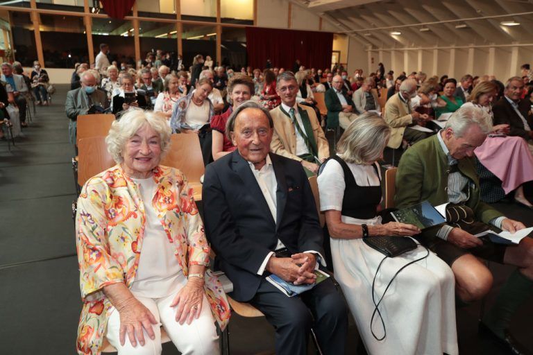 Gretl und Alt-Landeshauptmann Martin Purtscher zeigten sich begeistert.