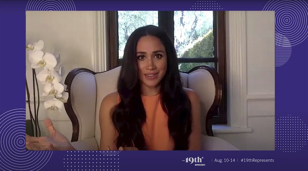 Meghan ruft Frauen zum Wählen auf