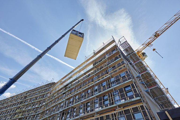 Schnell, effizient, klimaschonend und günstig: Der Deutsche Rat für Formgebung ist vom Modulbau aus Vorarlberg überzeugt.PL