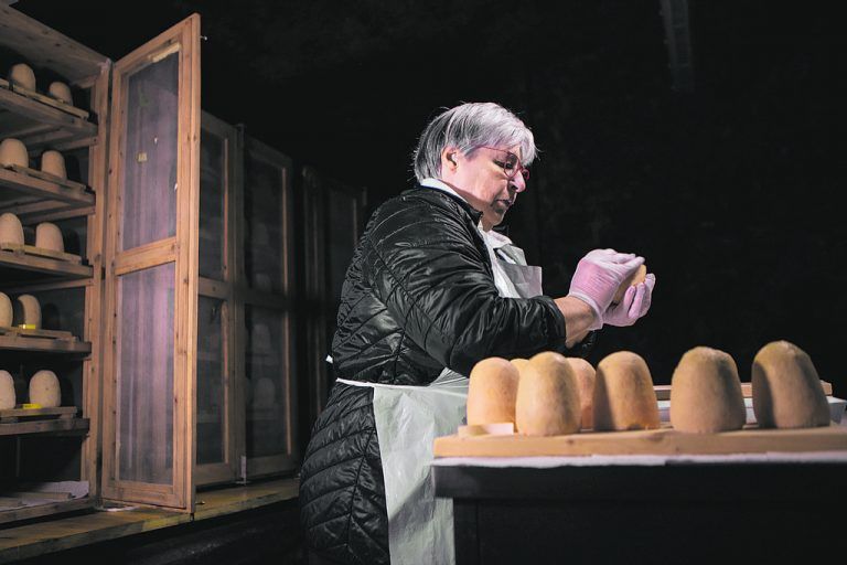 Zincarlin: ein typischer Käse aus der Region Mendrisiotto.Schweiz Tourismus/Luca Crivelli