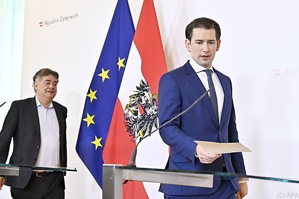 Regierung trifft Sozialpartner zu Coronakrise