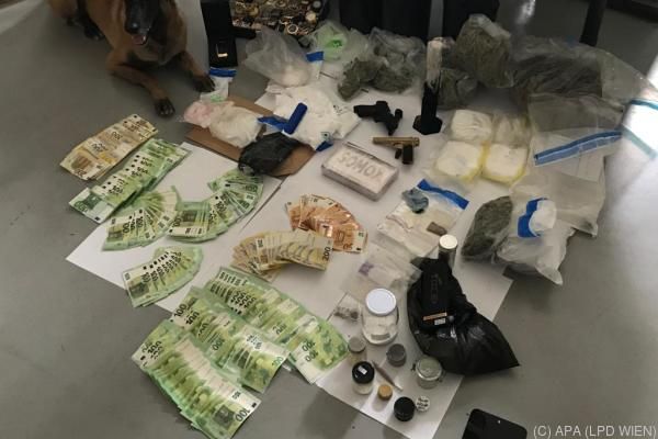 Drogen um 410.000 Euro in Wien sichergestellt