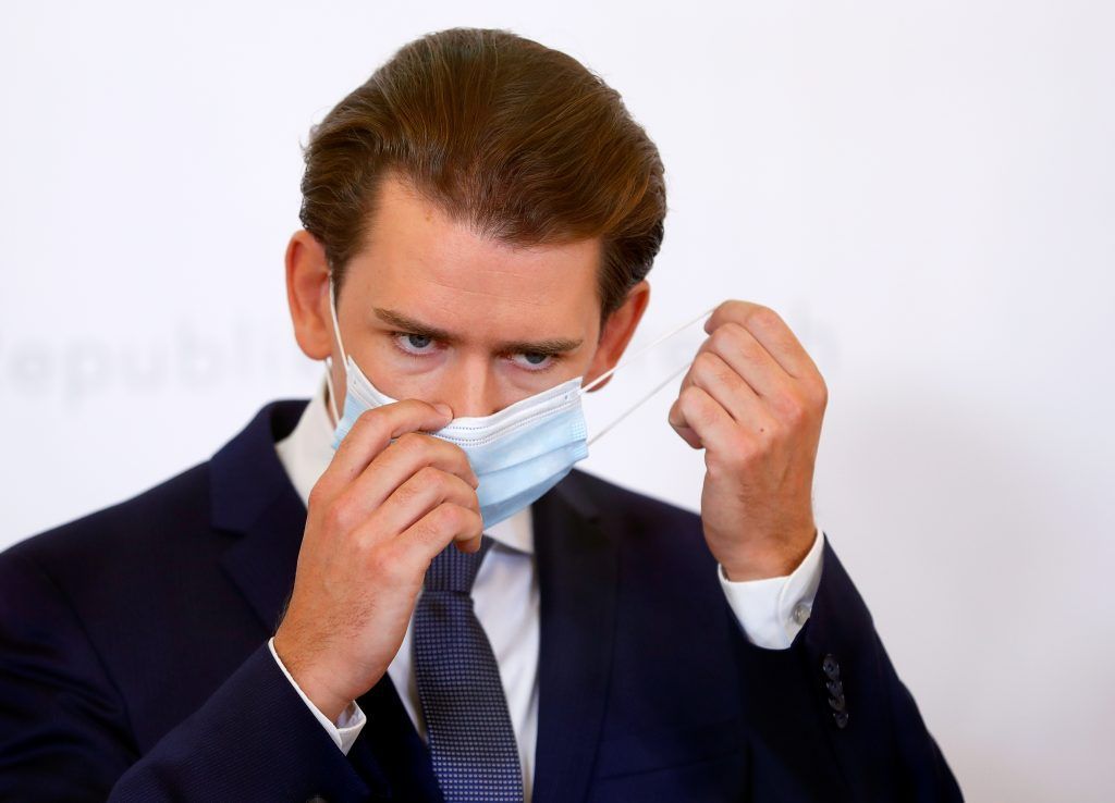 Kurz spricht von &#8220;Beginn der zweiten Welle&#8221; in Österreich