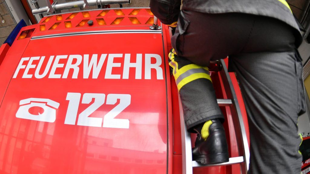 Holzfassade in Innerbraz fing Feuer