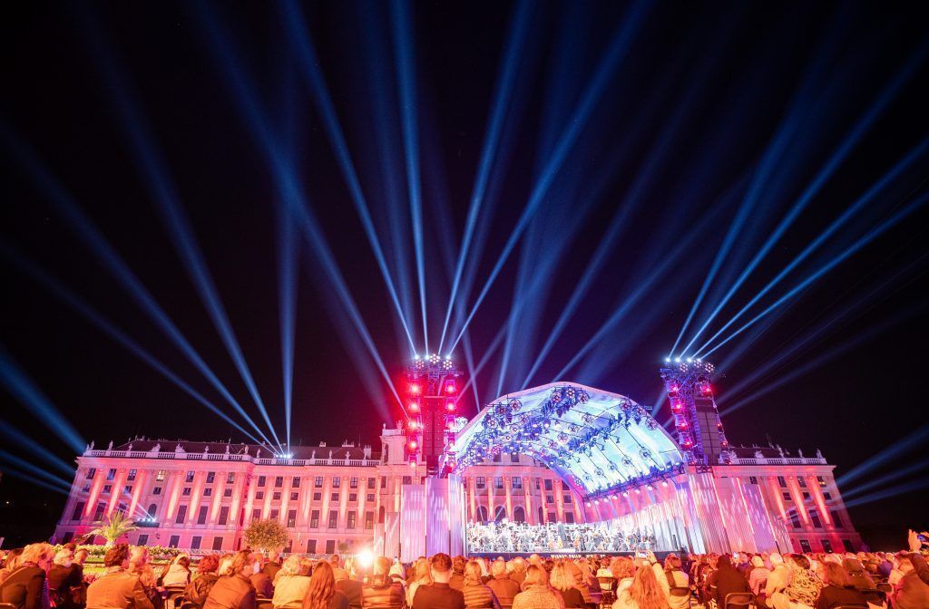 Sommernachtskonzert Schönbrunn heuer vor allem ein TV-Event
