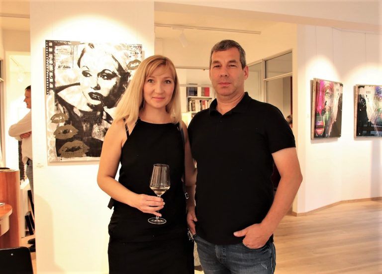 Natalia Fulterer und Markus Schneider.