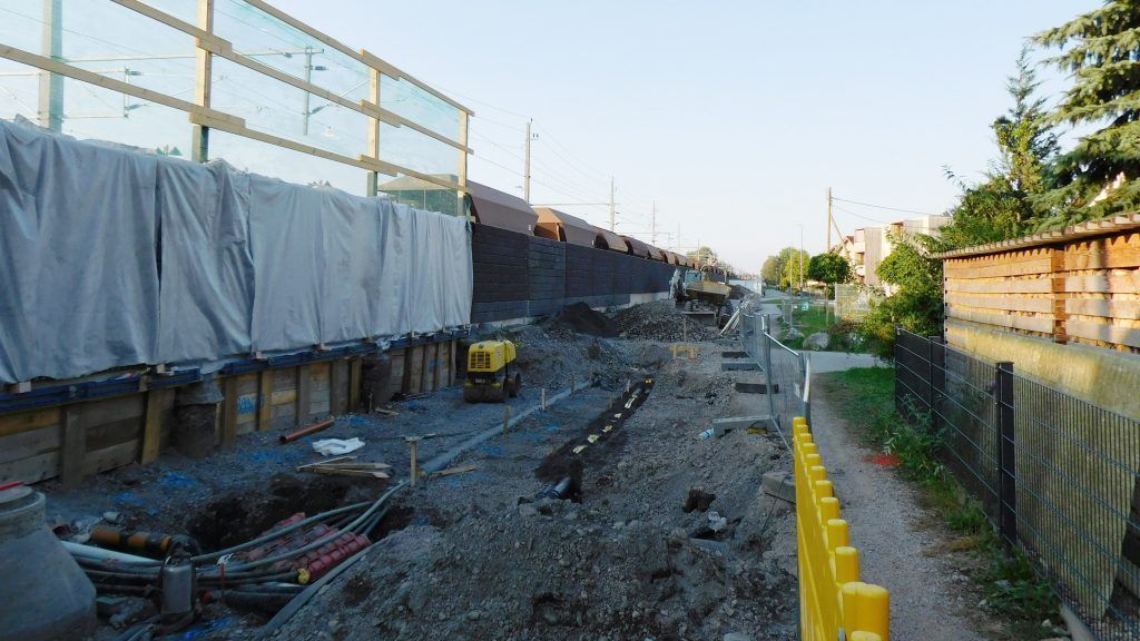 Lustenauer Bahnhofsvorplatz Ost wird modernisiert