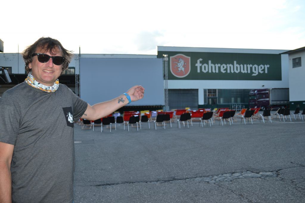 Vorhang auf fürs erste Autokino in Bludenz
