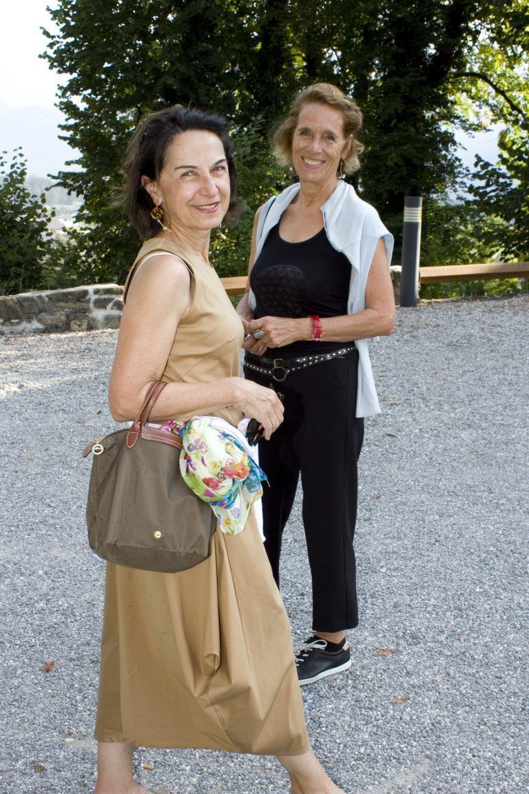 Marie-Claire Rhomberg (l.) kam mit Elsbeth Winsauer-Zangerle.