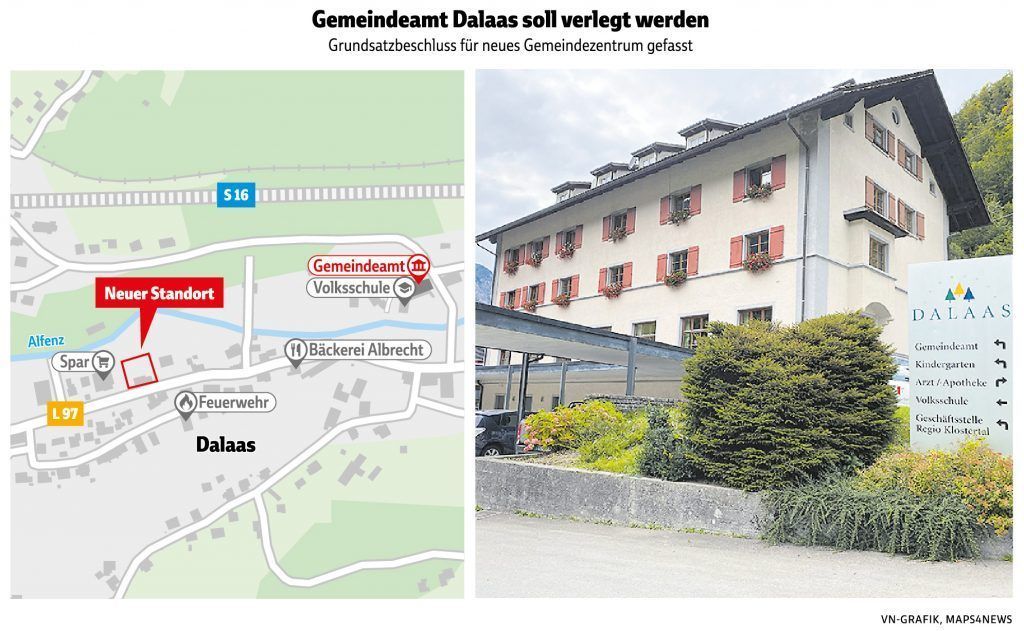 Dalaaser Gemeindeamt auf Wanderschaft