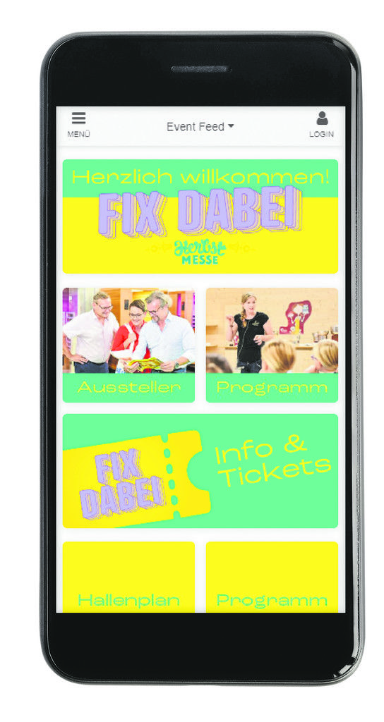 Aktuelle Infos in der App.