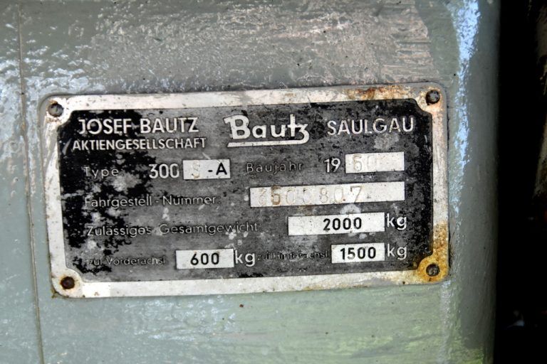 Das letzte Projekt von Friedrich und Othmar Hubmayer war die Restaurierung eines Bautz-Traktors aus dem Jahre 1960. BP