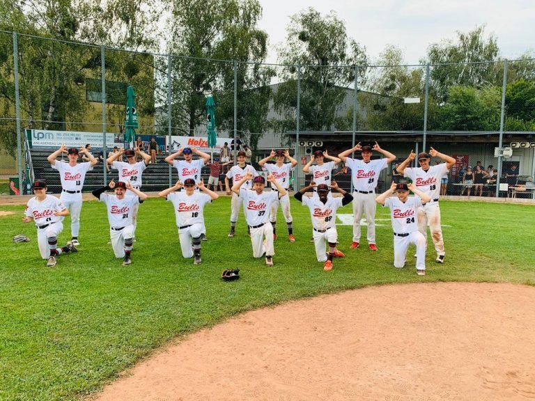 Die Bulls aus Hard konnten das zweite Spiel souverän 14:3 für sich entscheiden.