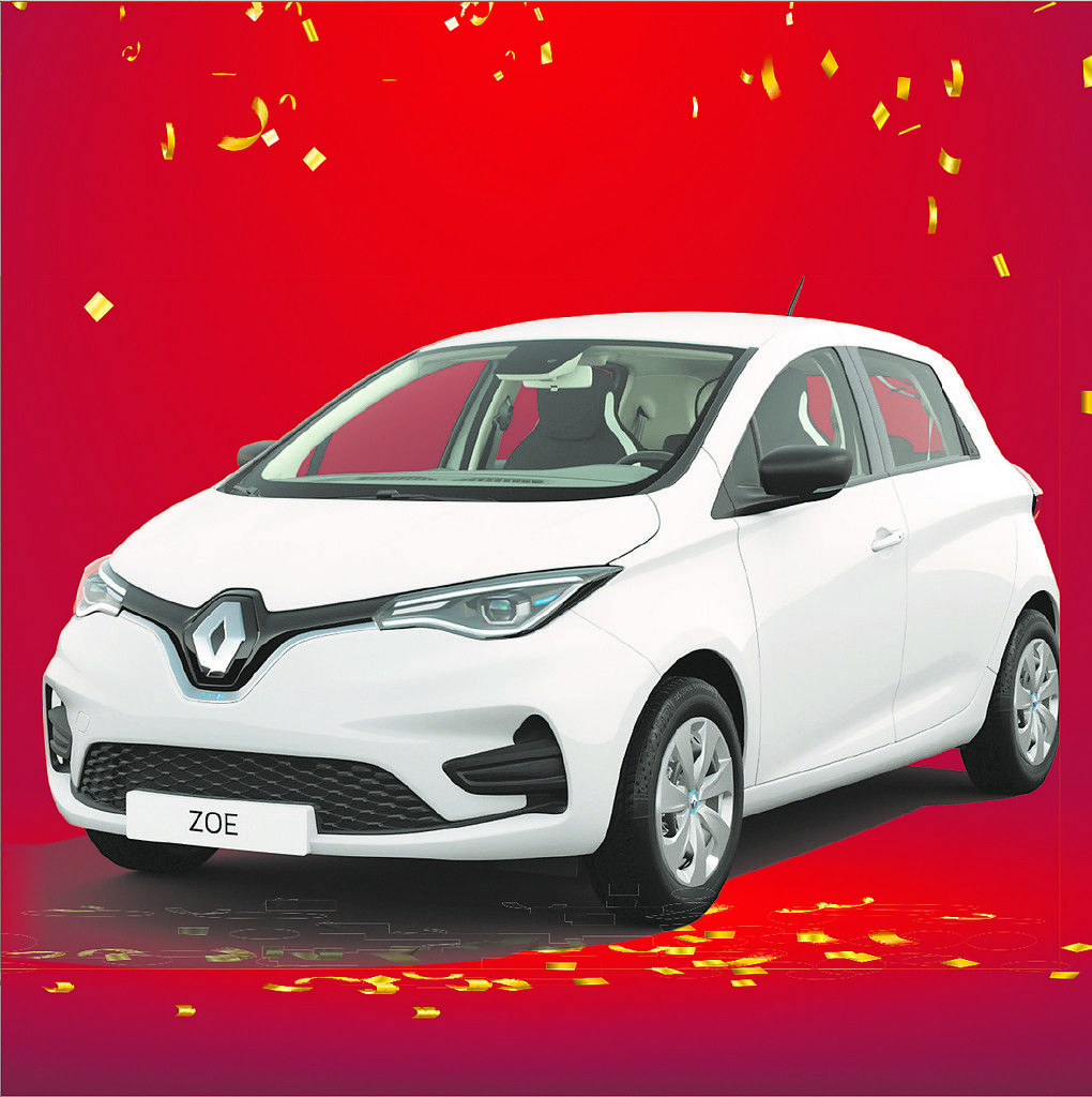 Beim VN-Geburtstagsquiz mitmachen und ein Elektroauto gewinnen