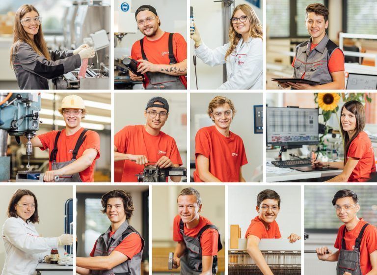 Getzner Textil Mit Babyelefant und gelebter Corona-Präventionskultur starteten bei Getzner Textil dieses Jahr 14 neue Auszubildende in ihren jeweiligen Traumberufen. Insgesamt bildet das Bludenzer Familienunternehmen aktuell 54 Fachkräfte in den Bereichen Textiltechnik, Labortechnik, Textilgestaltung, Metalltechnik und Elektrotechnik aus.