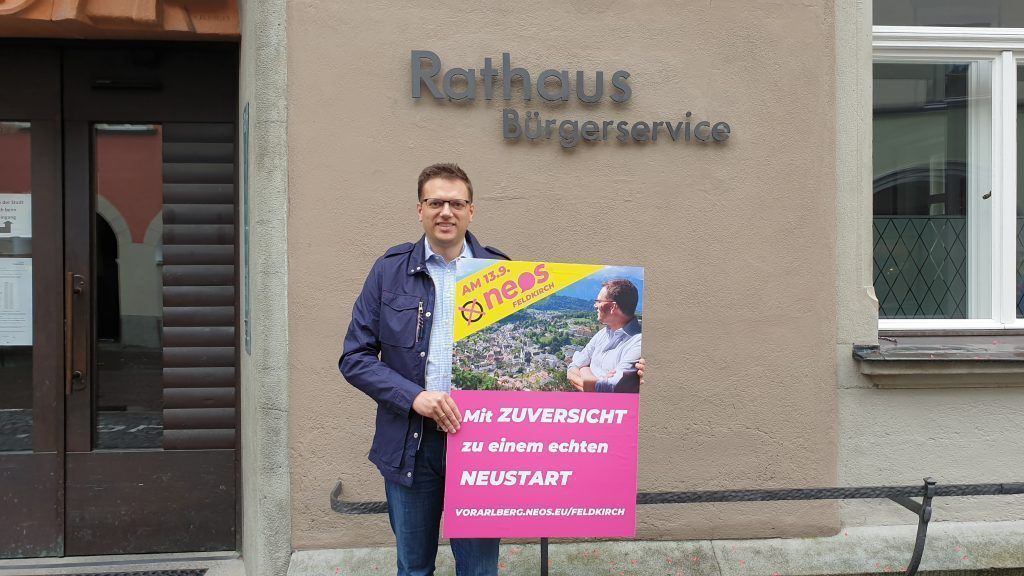 Feldkircher Neos setzen auf Aufbruch und Wahlkampfverzicht