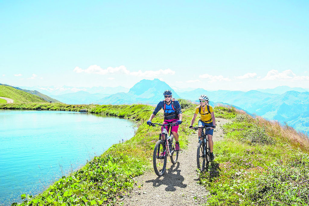 Kitzbühel mit dem  Rad entdecken