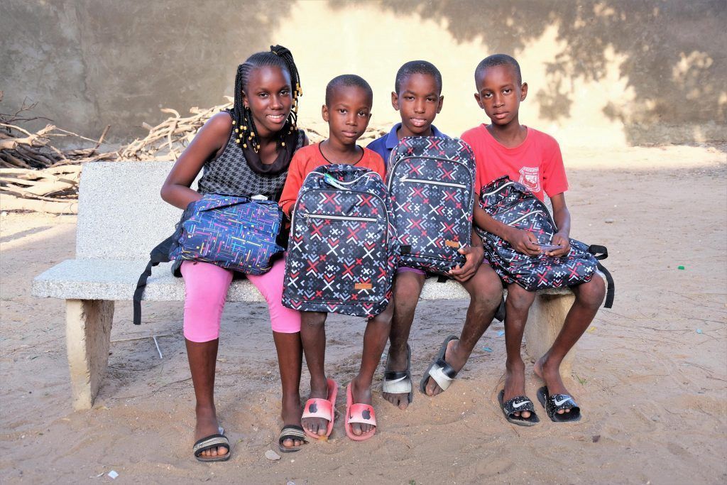 Schulpakete aus Dornbirn für Kinder im Senegal