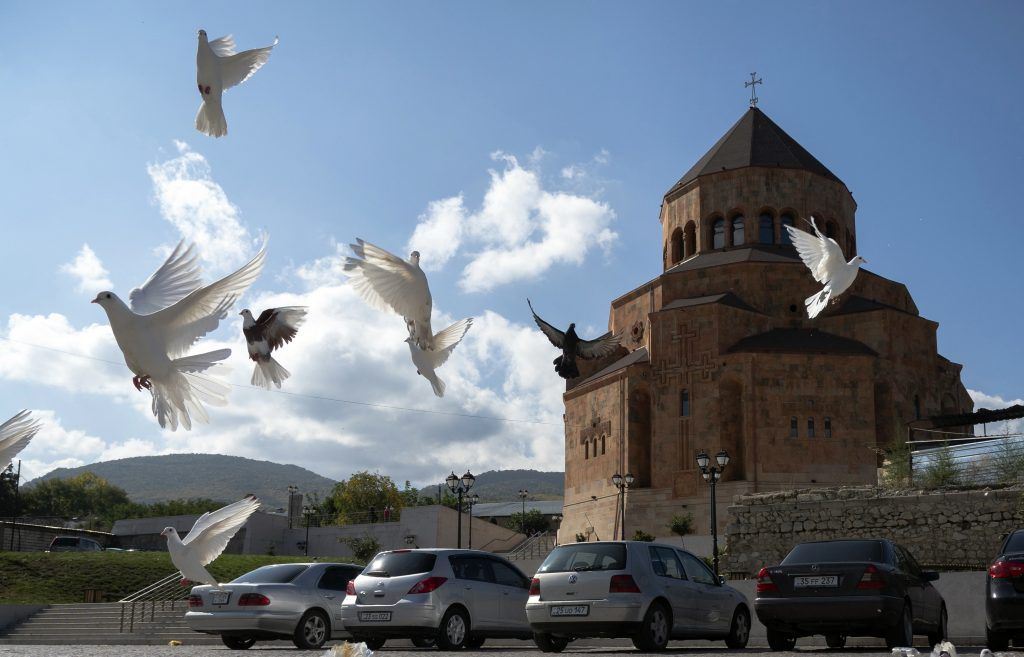 Waffenruhe in Berg-Karabach in Kraft getreten