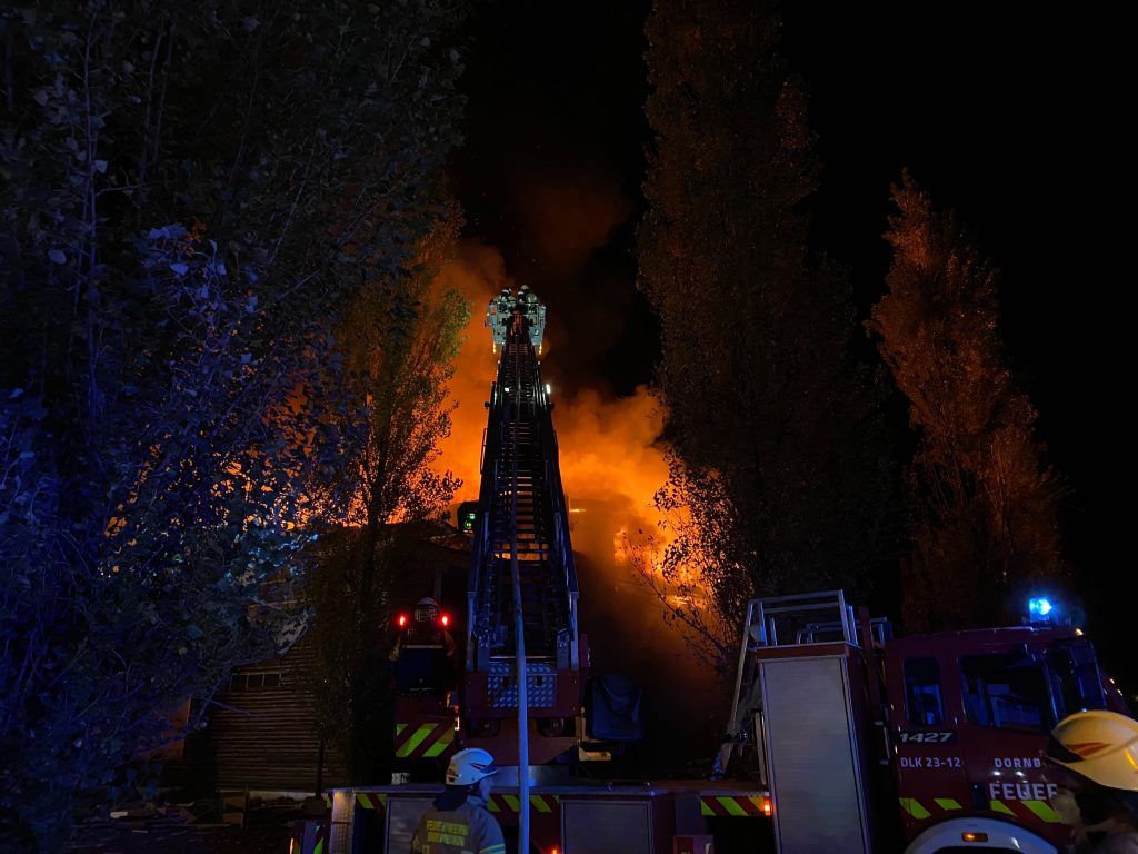 Beschädigte Gasleitungen: Explosion zerstört Ausweichschule Dornbirn