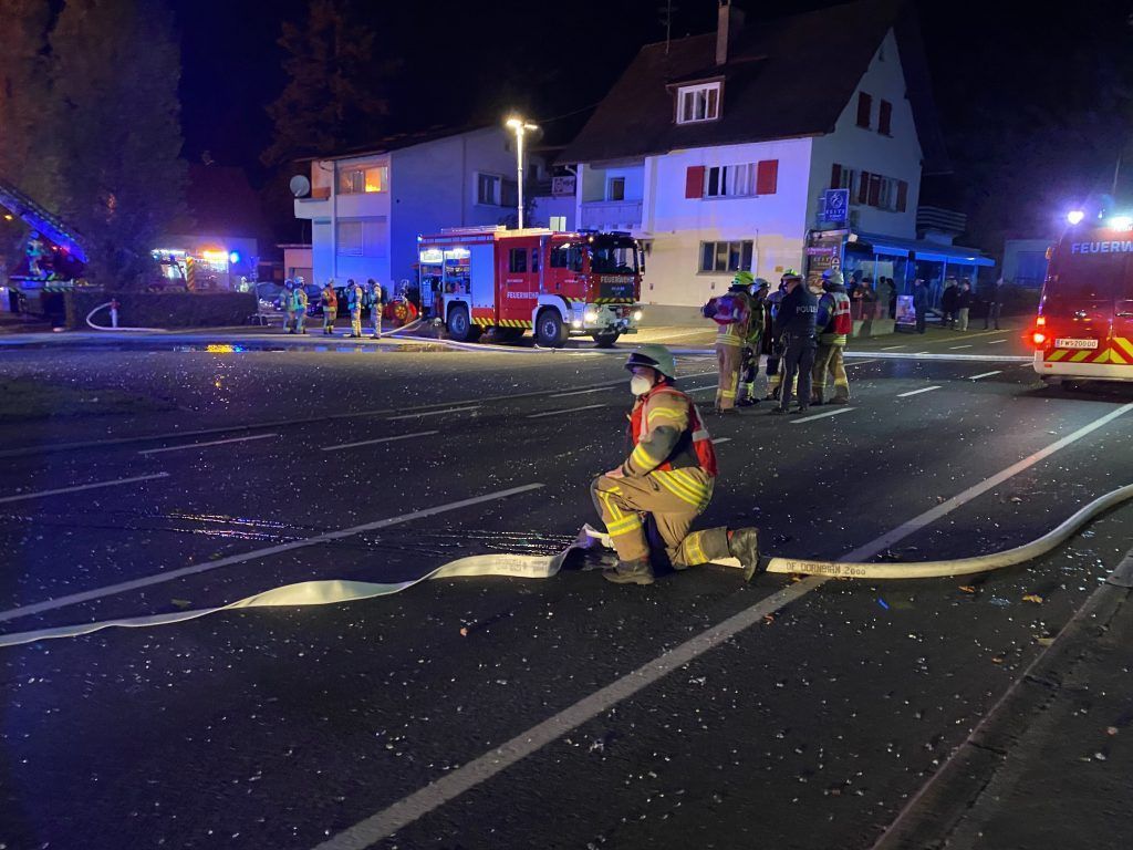 Beschädigte Gasleitungen: Explosion zerstört Ausweichschule Dornbirn