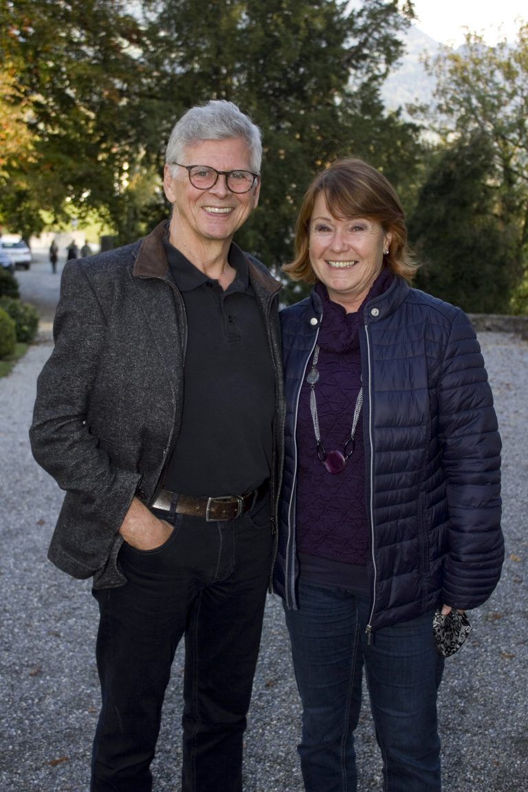 Künstler Stefan Kresser und Cornelia waren begeistert.