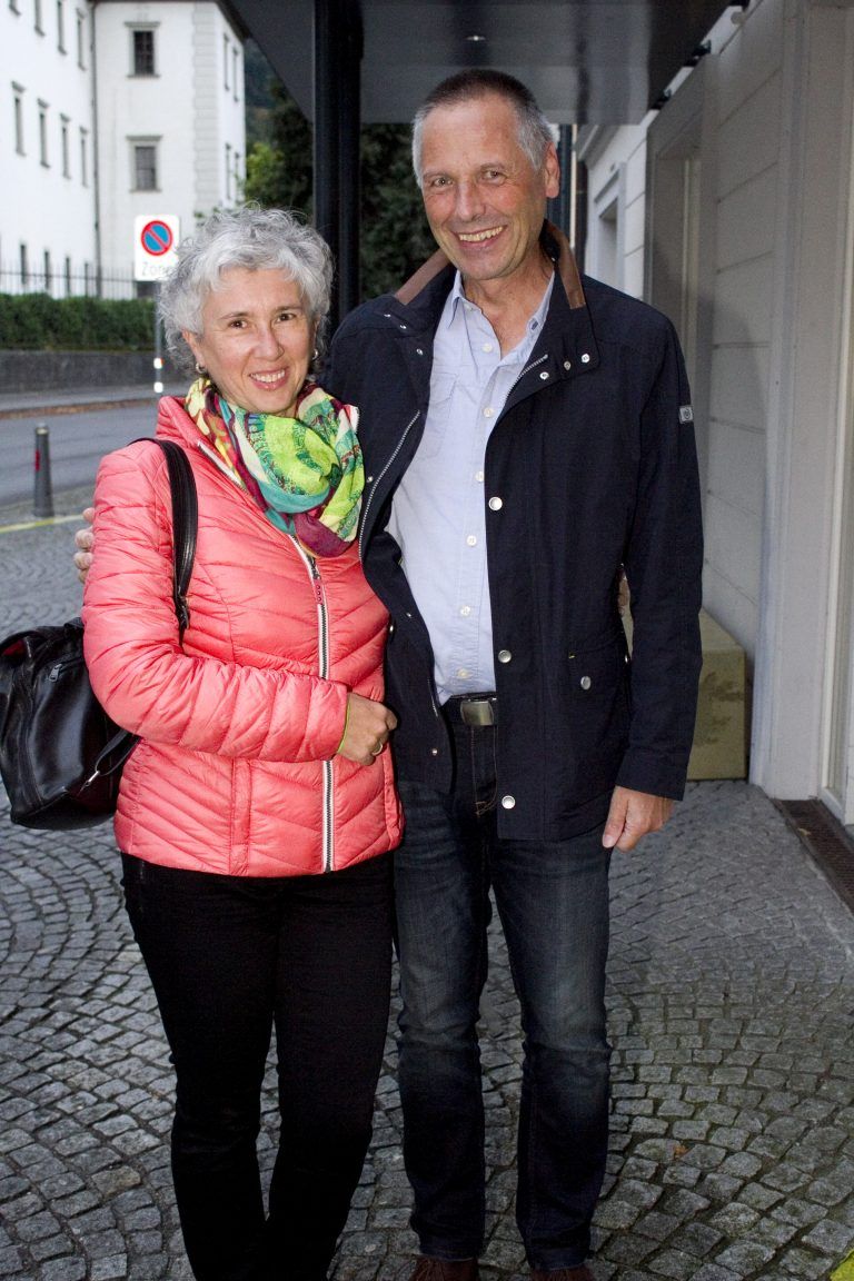 Maria und Hugo Fitz genossen den Wortwechsel.