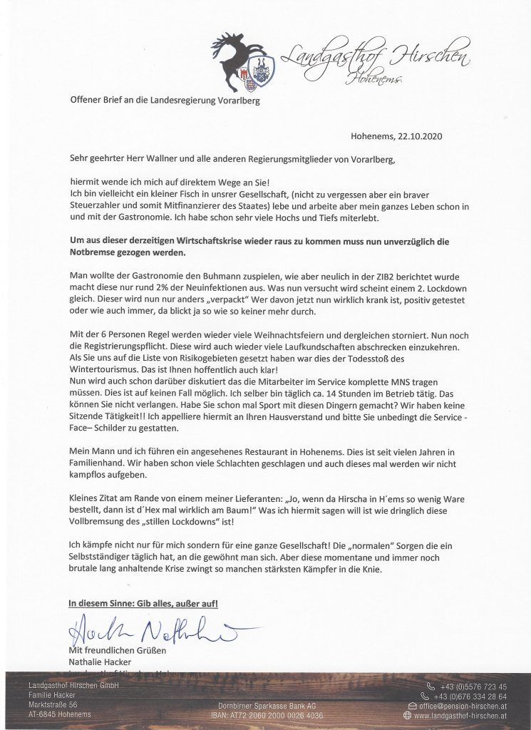 "Alle fünf Minuten klingelt das Telefon: Storno, Storno, Storno."