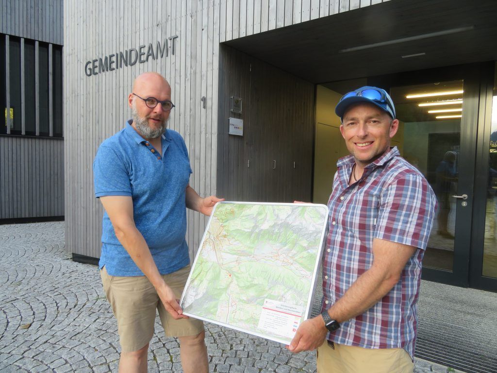 Der sichere Wanderweg ist das erklärte Lorünser Ziel