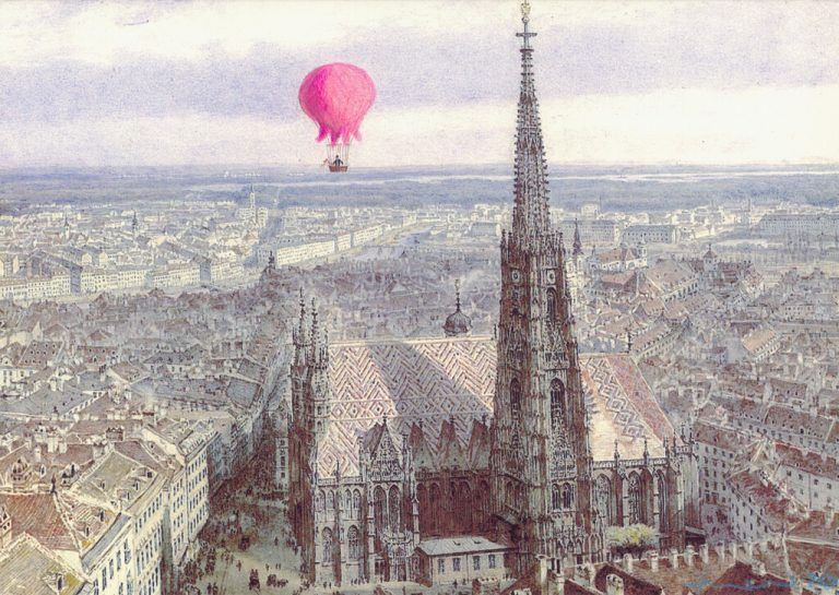 Am 26. Oktober, dem Nationalfeiertag, soll sich am Nachmittag der Euterballon von Barbara Anna Husar über Wien erheben. husar