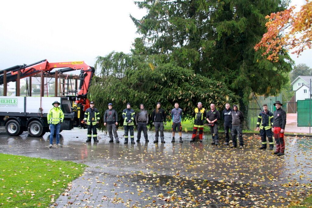 Ein Baum für den neuen Bürgermeister