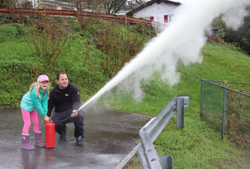 Überprüfung von Feuerlöschern