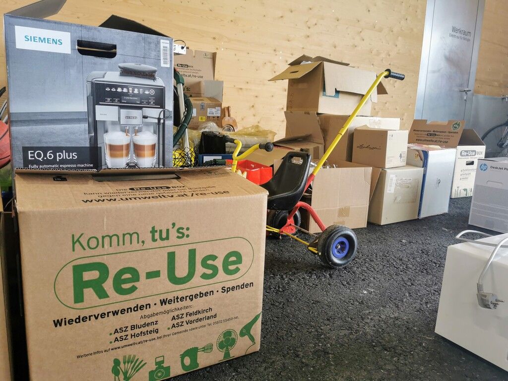 Nicht wegwerfen, sondern weitergeben