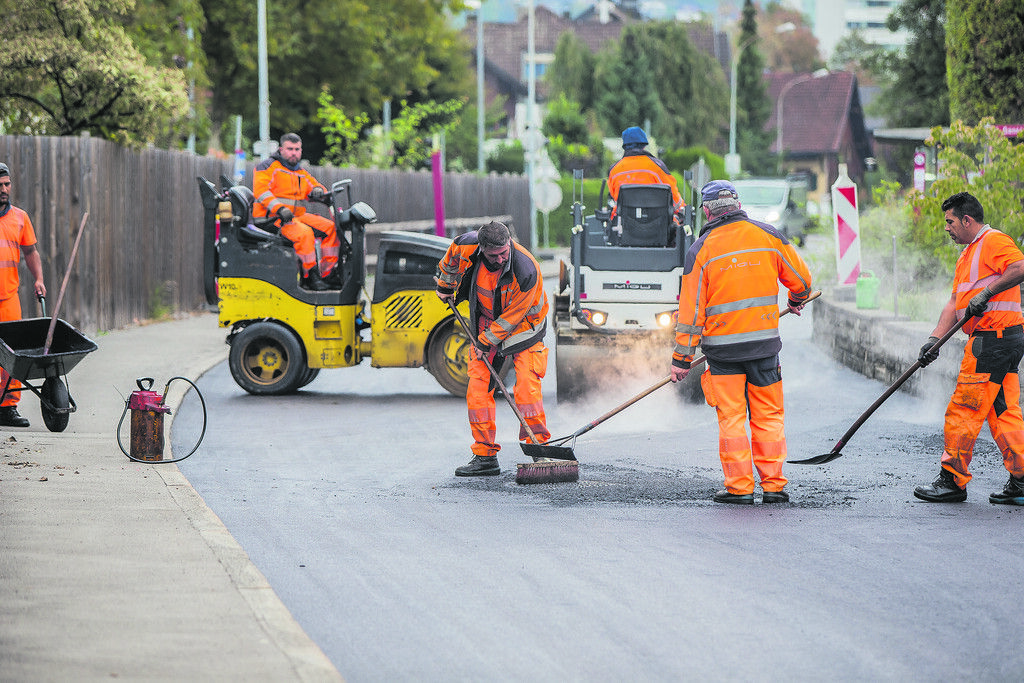 Europa-Premiere für grünen Asphalt