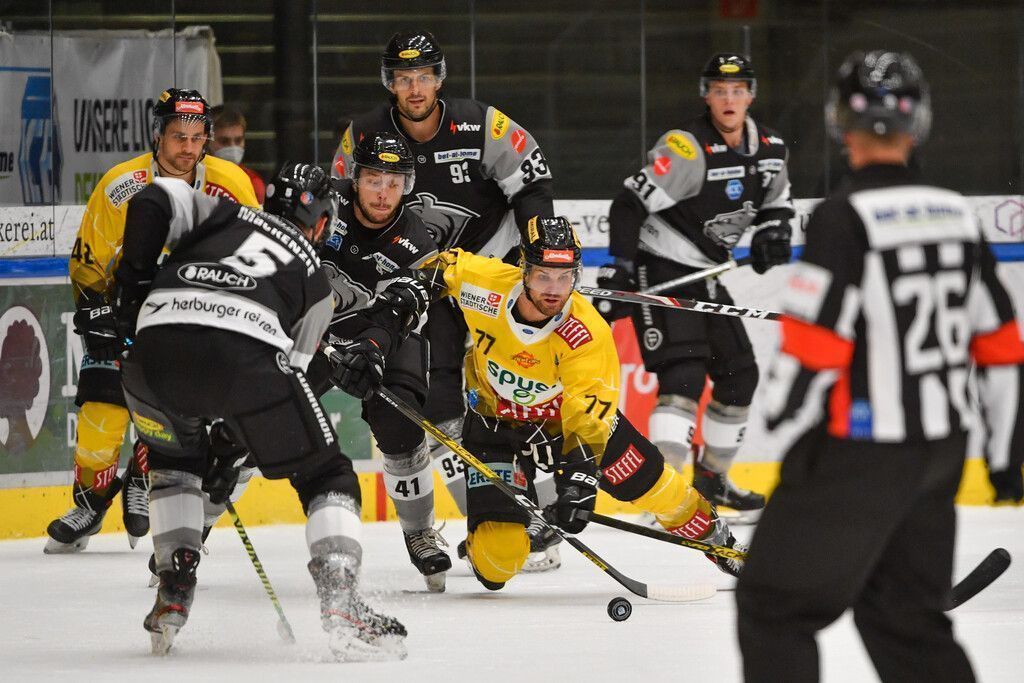 0:4-Pleite von Dornbirn gegen die Vienna Capitals und Corona-Alarm. »C3