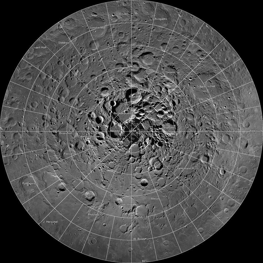 Hinweis auf Wasser auf dem Mond