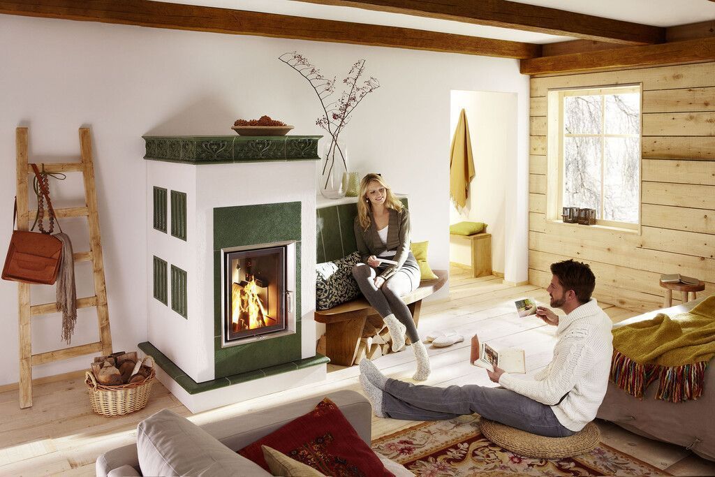 Kaum Feinstaub bei modernen Kachelöfen