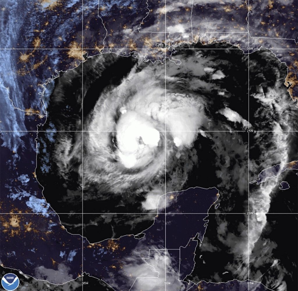 Hurrikan &#8220;Zeta&#8221; traf  in Louisiana auf Land