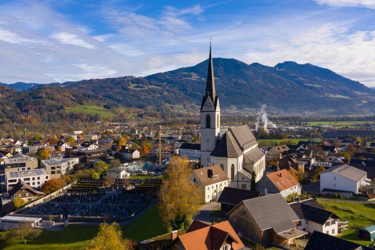 Die Marktgemeinde Frastanz ist ab 1. Jänner 2021 Mitglied des österreichischen Städtebundes. <span class="copyright">VN/Stiplovsek</span>
