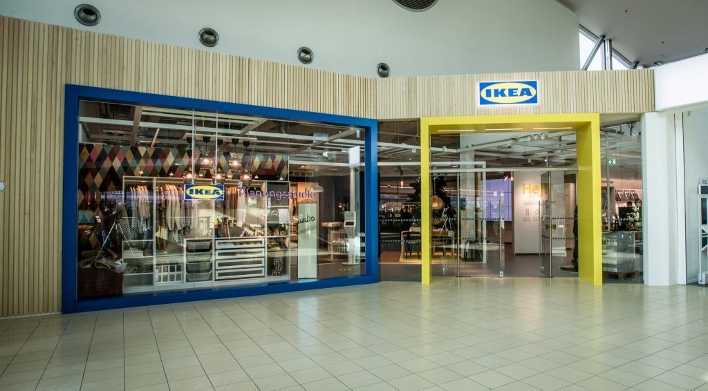 Erster Blick ins neue Ikea-Planungsstudio in Dornbirn