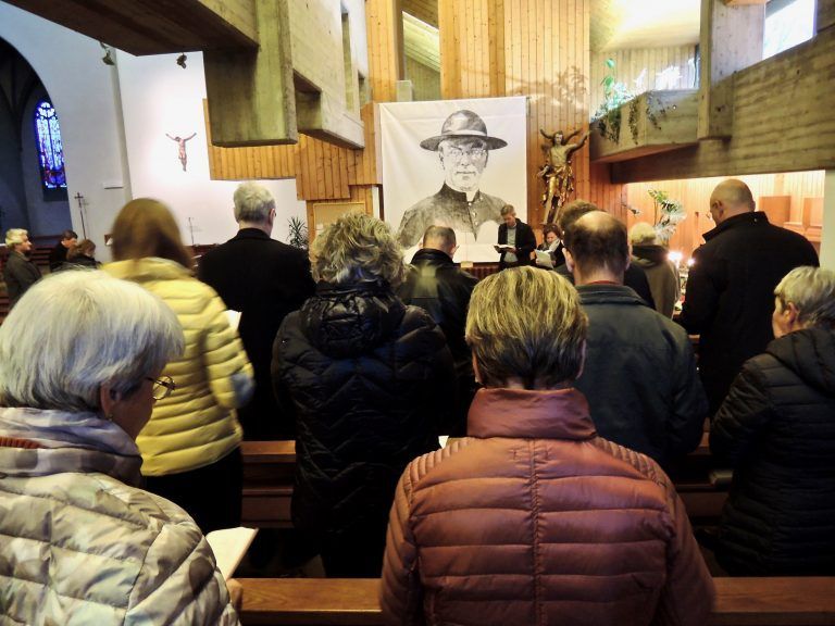 Ein Gedenkgottesdienst wie auf diesem Archivbild kann zu den heurigen Carl-Lampert-Wochen nicht stattfinden - in diesem Jahr kann der Gottesdienst per Livestream mitverfolgt werden. <span class="copyright">Kathol. Kirche Vorarlberg</span>