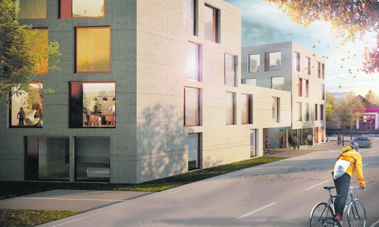 Aktuell Das Projekt „CORNER21” in Rankweil will die Gestaltung smarter und flexibler Arbeitswelten, basierend auf den eigenen Bedürfnissen, ermöglichen.Foto: inside96