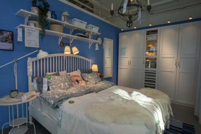 Bei den Schlafzimmern ist