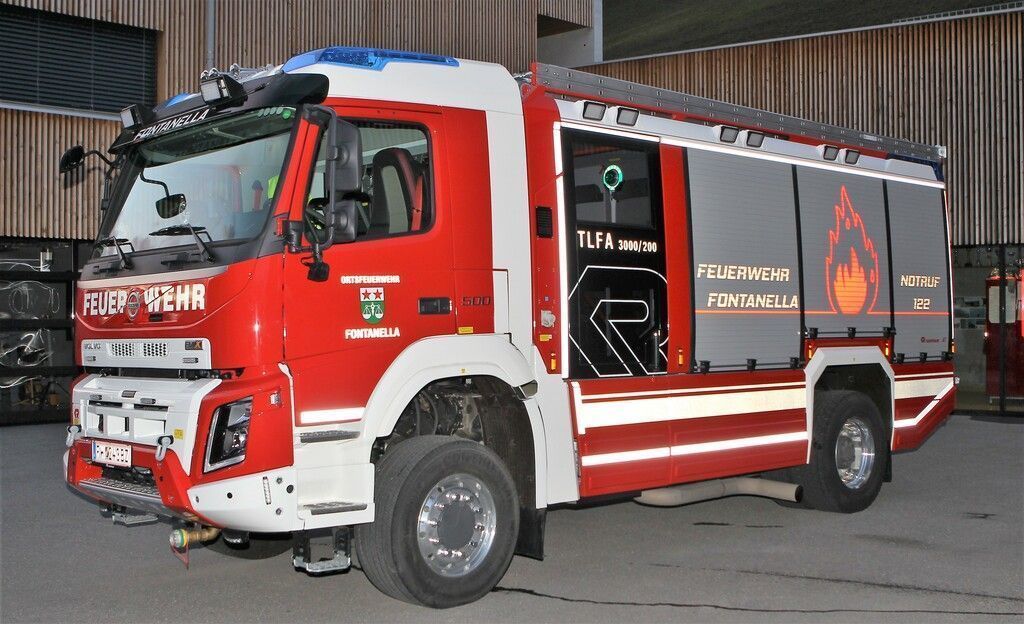 Garage der Feuerwehr Fontanella füllt sich