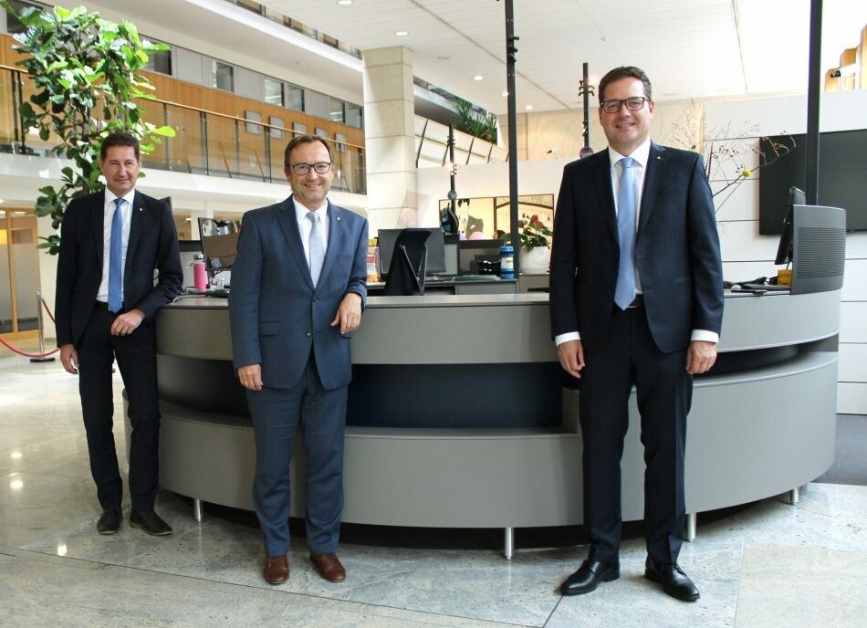 Dornbirner Sparkasse mit Dreier-Vorstand