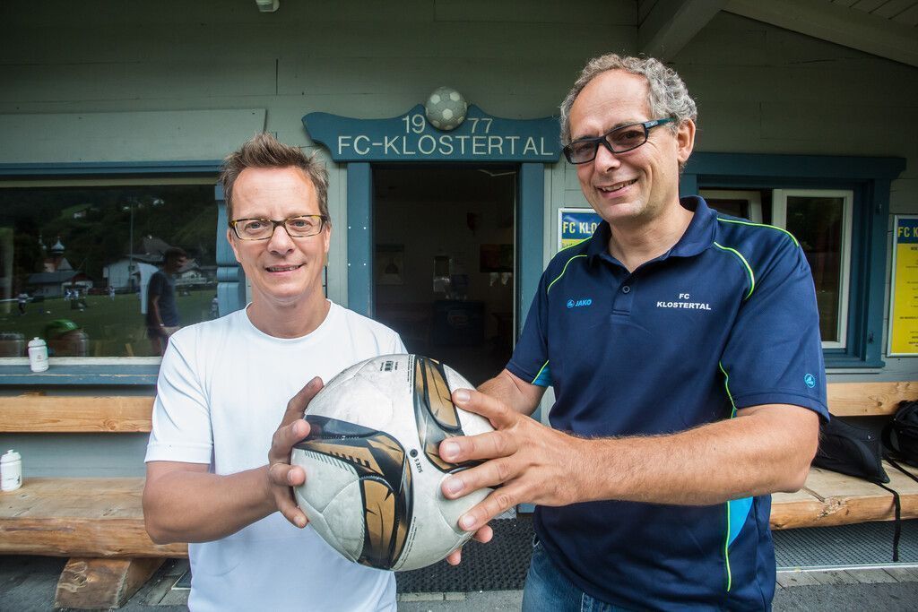 Beim FC Klostertal herrscht schon Vorfreude auf das neue Clubheim