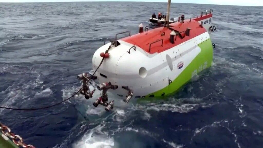 U-Boot tauchte zum tiefsten Punkt