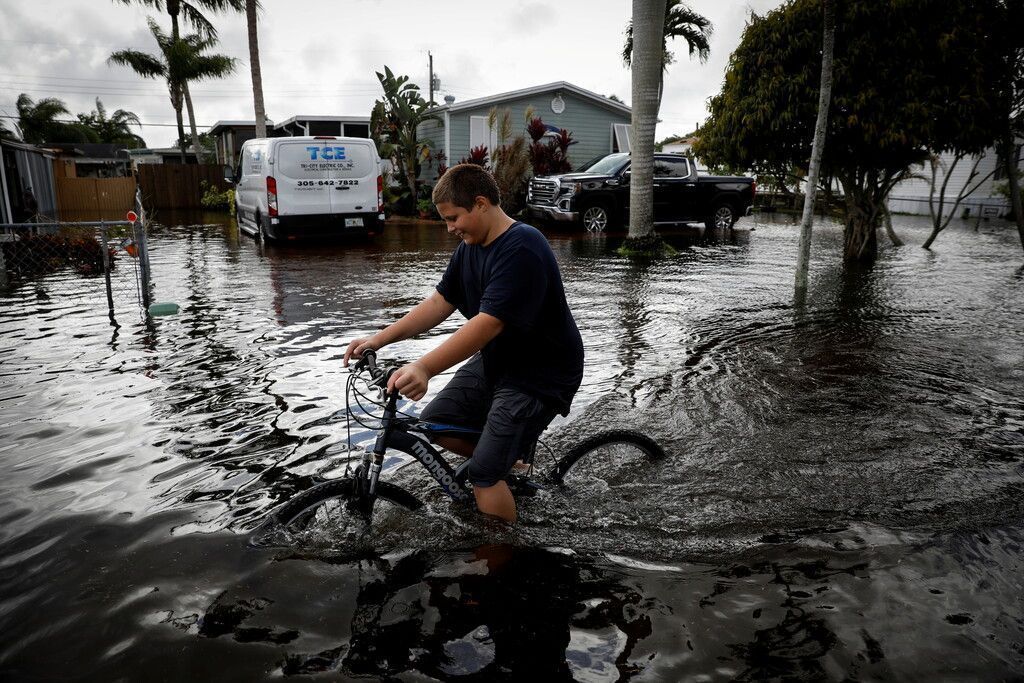 &#8220;Eta&#8221; brachte Florida Hochwasser und Stromausfälle